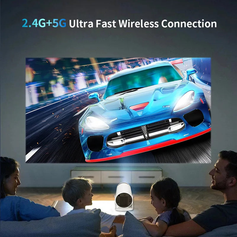 Projectors Hy300 Portable Projector Android 11 4K Smart Mini Hy300 for Home Projector Full Hd Support Video Player S2527