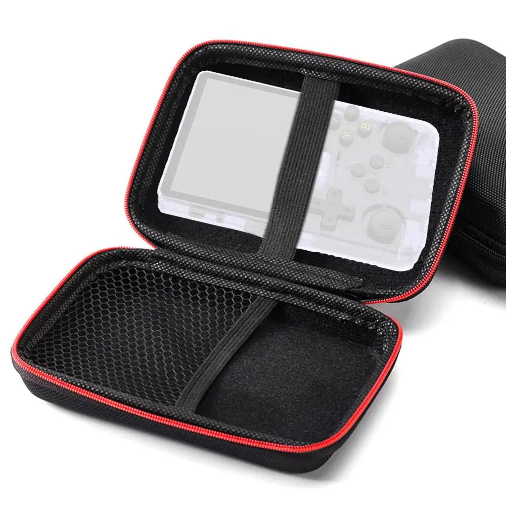 Carrying Case for R36S R35S EVA Protective Hard Storage Bag Portable Protective Case with Mesh for Game Console Accessories