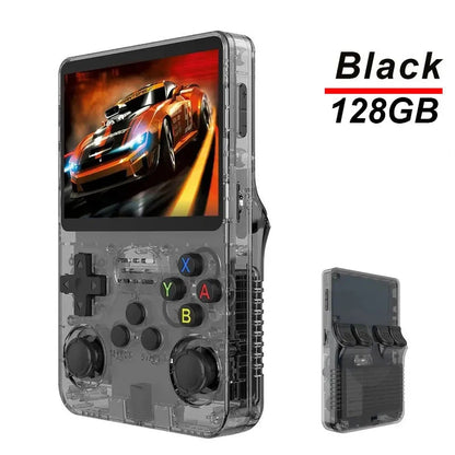 R36S Retro Handheld Game Console Original Arkos System 3.5 Inch IPS Screen Portable Pocket Video Player 64GB 128GB Kid Gift
