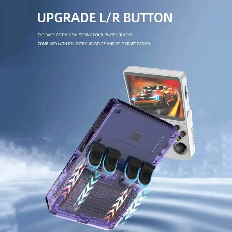 R36S Retro Handheld Game Console Original Arkos System 3.5 Inch IPS Screen Portable Pocket Video Player 64GB 128GB Kid Gift