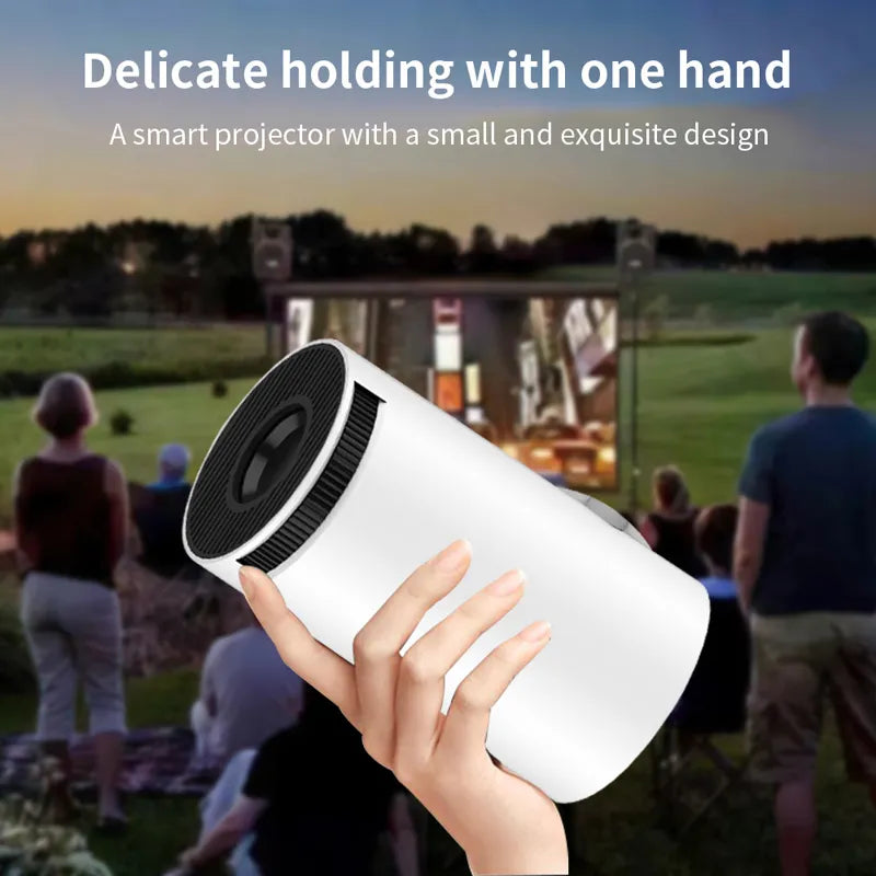 Projectors Hy300 Portable Projector Android 11 4K Smart Mini Hy300 for Home Projector Full Hd Support Video Player S2527